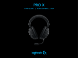 Logitech PRO X Gaming Headset Mode d'emploi