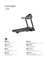 Kayoba 002399 Treadmill Exercise Machine Manuel utilisateur