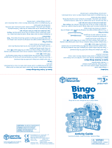 Learning Resources LER 0841 Bingo Bears Cards Mode d'emploi