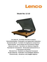 Lenco LS-10 Turntable Manuel utilisateur
