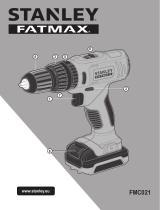 Stanley FMC021S2-QW Fatmax Cordless Combi Drill Manuel utilisateur