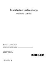 Kohler K-99000-NA Guide d'installation