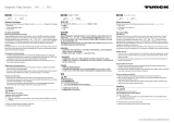 turck Magnetic Field Sensors …AY1…/RY1 Guide de démarrage rapide