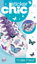 make it real1733 Sticker Chic Butterfly Bling