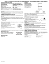 JennAir W11631081A Built In Electric Oven and Microwave Oven Combination Mode d'emploi