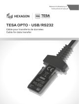 Tesa Technology Opto-USB cable Manuel utilisateur