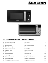 SEVERIN MW 9559 Series Microwave Manuel utilisateur