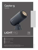 LightPro 180S Castor 9 Dimmable Spotlight Manuel utilisateur