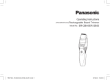 Panasonic ER-GB44 Rechargeable Beard Trimmer Manuel utilisateur