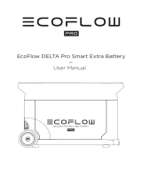 ECOFLOW PRO Delta Pro Smart Extra Battery Manuel utilisateur