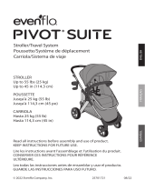 Evenflo Pivot Suite Stroller or Travel System Manuel utilisateur