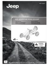 Jeep 2531902 Adventure Pedal Go-Kart Manuel utilisateur
