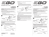 EGO EP1000 Extension Pole Manuel utilisateur