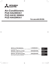 Mitsubishi Electric PUZ-HA24NHA1 Air Conditioners Manuel utilisateur