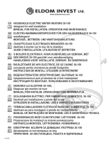 Eldom Invest 30-150 Household Electric Water Heaters Mode d'emploi