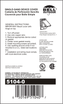 Bell 5104-0 Guide d'installation