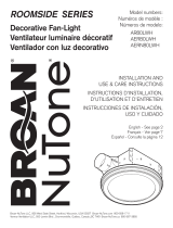 Broan-NuTone AERN80LWH Guide d'installation