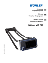 Wohler VIS 700 Carrying Strap System Manuel utilisateur