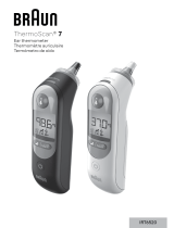 Braun IRT6520 ThermoScan 7 Ear Thermometer Manuel utilisateur