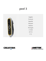 Ametek peel 3 Handheld 3D Scanners Manuel utilisateur