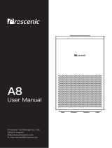 Proscenic A8 Air Purifier Manuel utilisateur