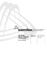 Samlex America EVO-30AB Manuel utilisateur