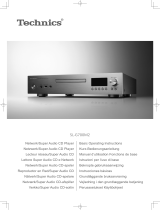 Technics SL-G700M2 Network/Super Audio CD Player Manuel utilisateur