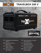 CrossXTools Akkubox TRAVELBOX 500 V 555 Wh Lithium-Ionen Mode d'emploi