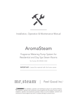 Mr.Steam AromaSteam Pump System Manuel utilisateur