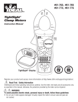 Ideal 660A AC/DC TRMS TightSight® Clamp Meter Mode d'emploi