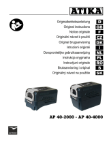 Altrad Lescha Atika Lithium-Ionen Akku „AP 40-2000“ Mode d'emploi