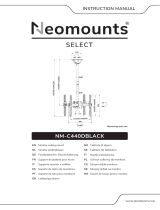 Neomounts NM-C440DBLACK Manuel utilisateur
