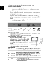 Acer V223HQ Guide de démarrage rapide