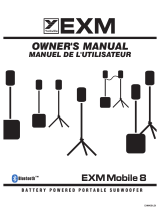YORKVILLE EXM-Mobile-8 Le manuel du propriétaire