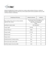 i-tec TB3HDMIDOCKPDUK Manuel utilisateur