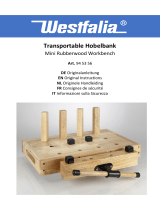 Westfalia Mini - Hobelbank, transportabel Mode d'emploi