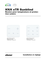 elsner elektronik KNX eTR 201/202 Sunblind Manuel utilisateur
