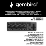 Gembird KB-U-103-PT Le manuel du propriétaire