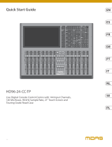 Midas HD96-24-CC-IP Guide de démarrage rapide