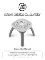 LeapFrog ABCs & Activities Wooden Table Parent Guide