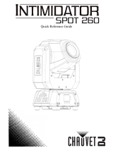 CHAUVET DJ Intimidator Spot 260 Guide de référence