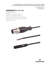 AVENTICS Distance Measuring Sensor Series ST6-SM Manuel utilisateur