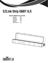 CHAUVET DJ EZLink Strip Q6BT ILS Guide de référence