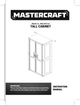 MasterCraft 2-Door Tall Cabinet Le manuel du propriétaire