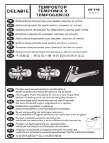 Delabie TEMPOSTOP time flow urinal valve Guide d'installation