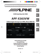 Alpine APF-X303VW Guide de référence
