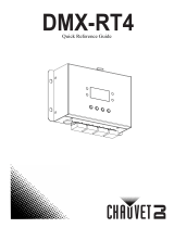 CHAUVET DJ DMX Rt-4 Dmx Controller Mode d'emploi