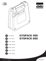 GYS GYSPACK 600 Le manuel du propriétaire