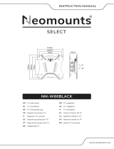 Neomounts NM-W60BLACK Manuel utilisateur