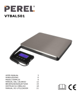 Perel VTBAL501 DIGITAL POSTAL SCALE Manuel utilisateur